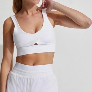 Varley Let's Go Staunton Bra White Small